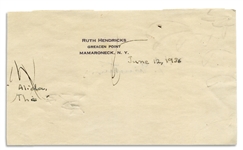 Albert Einstein Signature